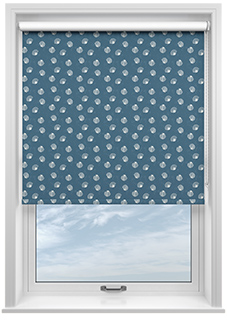 Periwinkle, Cobalt - Twist&Fit Roller Blind